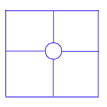 Дворовая игра: Сало (квадрат)