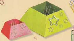 оригами бумажная коробочка