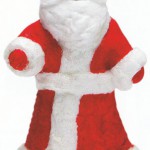 Игрушки из ваты: Дед Мороз