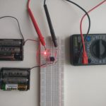 Микроник + мультиметр: Измеряем силу тока и напряжение светодиода
